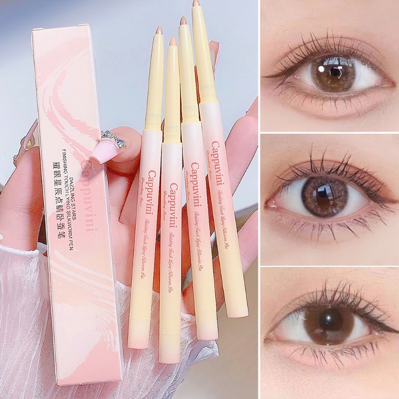 Bút Gel Kẻ Mắt Lâu Trôi Chống Thấm Nước Màu Lấp Lánh Ánh Sao Nổi Bật