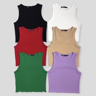 Áo Balo croptop cuộn biên