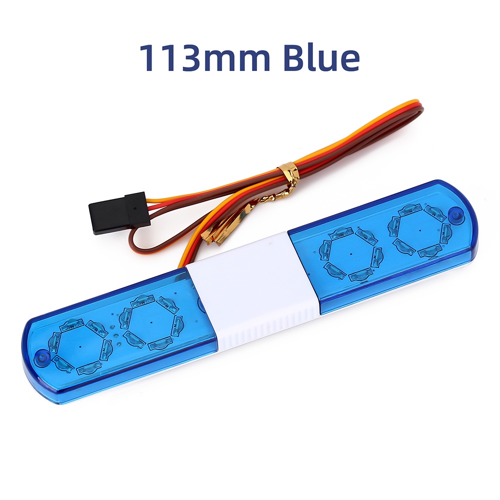Đèn LED Báo Động Đa Năng Cho Xe Cảnh Sát Điều Khiển Từ Xa 1 / 10 1 / 8 HSP Kyosho Traxxas