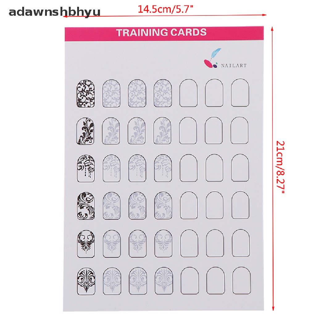 Sách Tập Vẽ Móng Tay 12 Ngăn Tiện Dụng