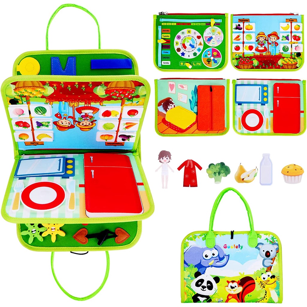 Đồ Chơi Bảng Xếp Hình Montessori Giúp Bé Học Hỏi