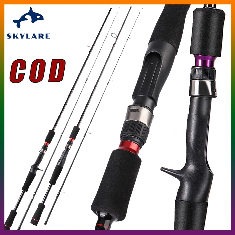 Cần câu máy 2 khúc，sợi carbon 1.8m/2.1m ，Eva Tay cầm，Spinning/Casting