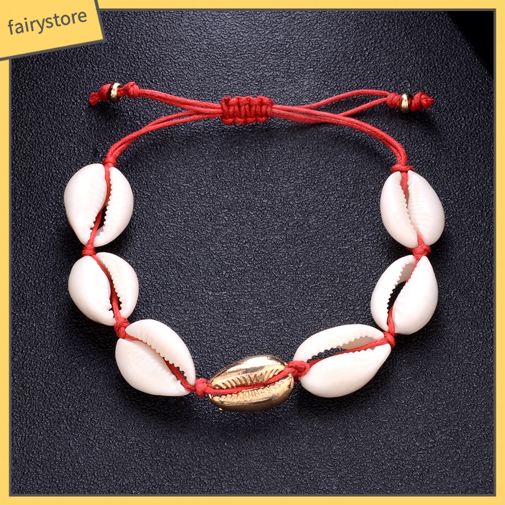 Vòng Đeo Chân Họa Tiết Vỏ Sò Phong Cách Boho Thời Trang Dành Cho Nữ [Fairy1] [Fairy1]