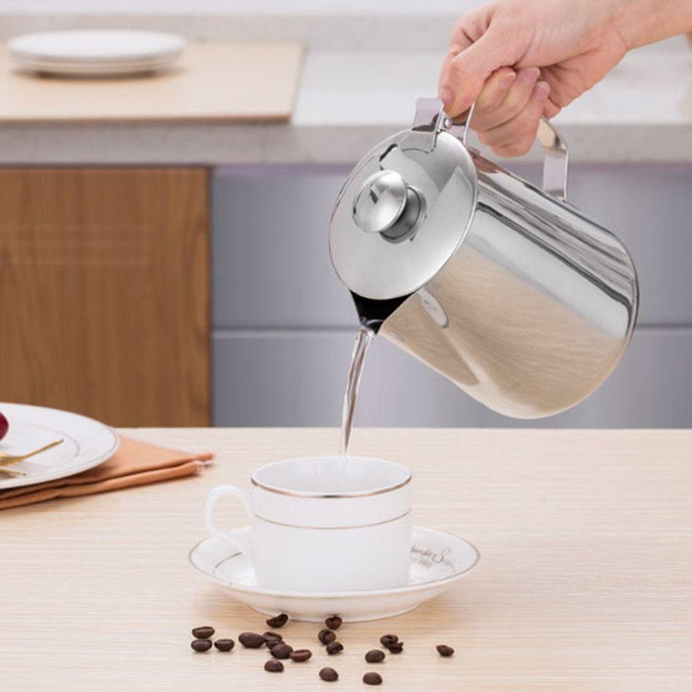 Bình Tạo Bọt Sữa Bằng Thép Không Gỉ 12 / 20 / 32 / 48 / 72oz