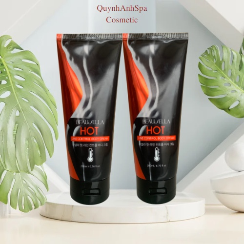 Kem tan mỡ BeauSella Hot Line Control Body Cream Giảm Rạn Nứt Sau Sinh Dùng được cho mọi loại da Quynhanhspa20 200ml