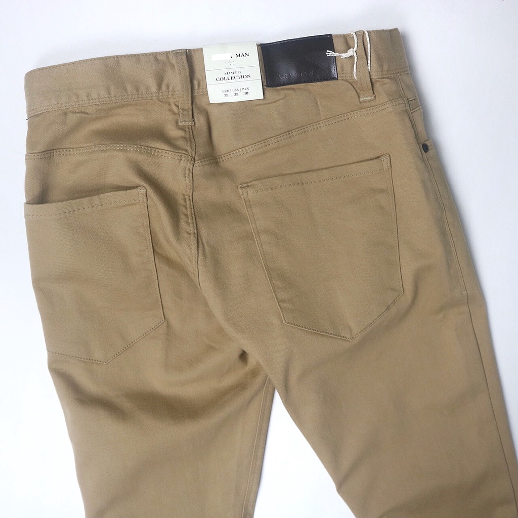 QUẦN KAKI GIẢ JEAN MÀU VÀNG BEE CAO CẤP