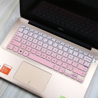 Miếng Dán Bảo Vệ Bàn Phím Bằng Silicon Mềm Siêu Mỏng Cho 14inch Dell Inspiron 7000 7472 7460