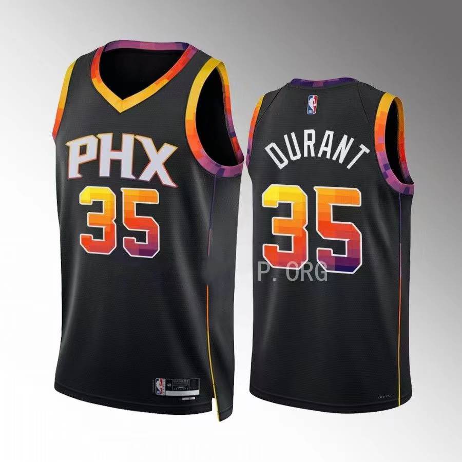 Áo Bóng Rổ NP2 2023 NBA Phoenix Suns Durant Số 35 Plus Size PN2