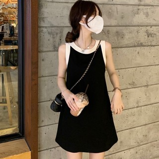 Váy chữ A không tay mùa hè 2023 cho nữ【JJ-2-4211】