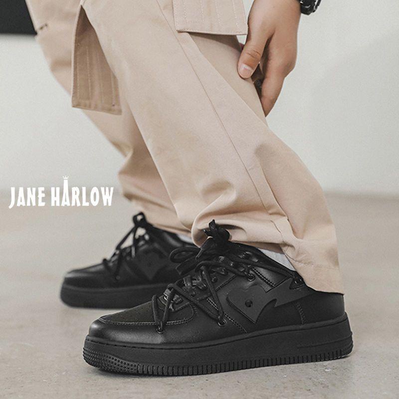 Giày Thể Thao Đế Dày Màu Đen Thời Trang Mùa Thu 2022 Cho Nam