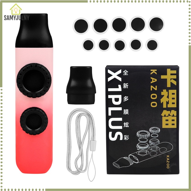 Nhạc Cụ Kazoo Hai Màng Nhỏ Tùy Chỉnh Di Động Chuyên Nghiệp