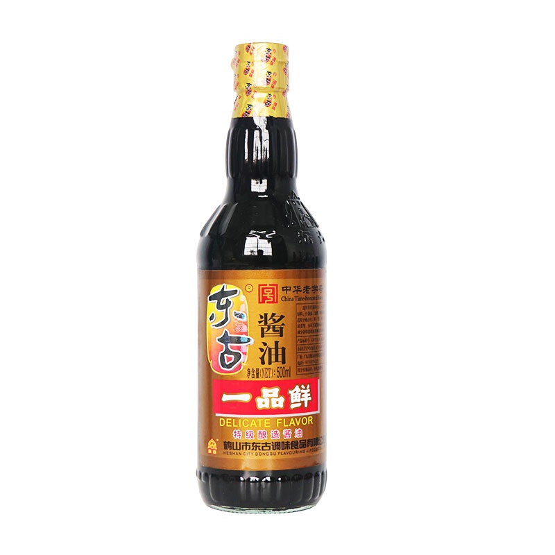 [ Gia vị chấm ] Combo 5 chai XÌ dầu càng cua / Xì dầu Nhất Phẩm Tiên / Nước tương Donggu Yipin 500ml dùng làm gia vị