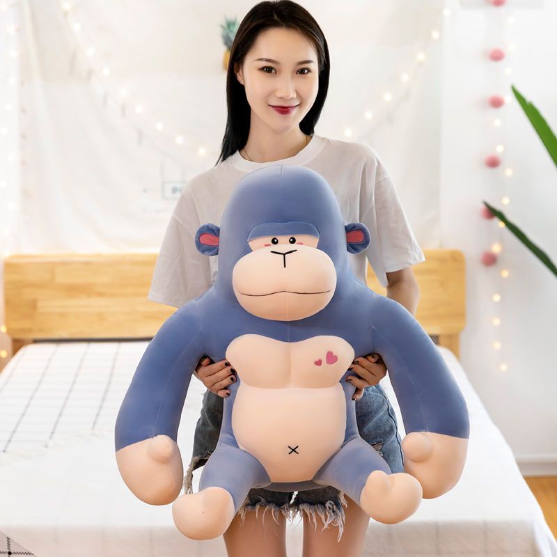 Thú Nhồi Bông Hình Khỉ Đột Dễ Thương Cho Bé