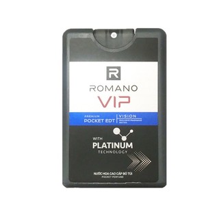 Nước hoa bỏ túi Romano Vip 18ml