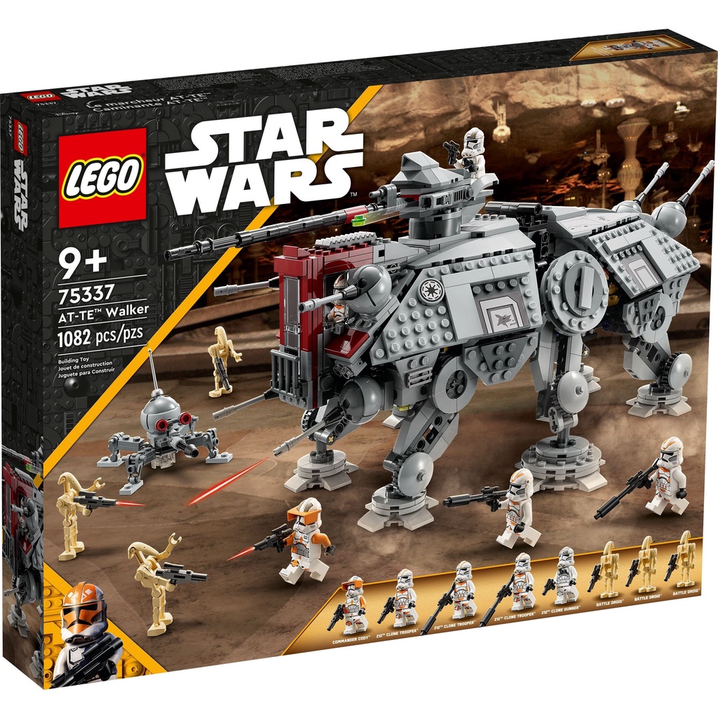 LEGO Star Wars 75337 AT-TE Walker - New seal - Hàng có sẵn