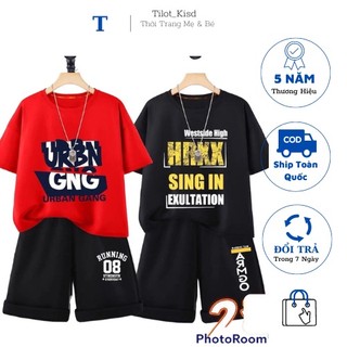 Quần Áo Trẻ Em -Bộ Thun Cho Bé Trai 17- 40Kg Ngắn Tay Quần Đùi Chất Cotton Co Giản Thoáng Mát.Thời Trang Cao Cấp (96-97)