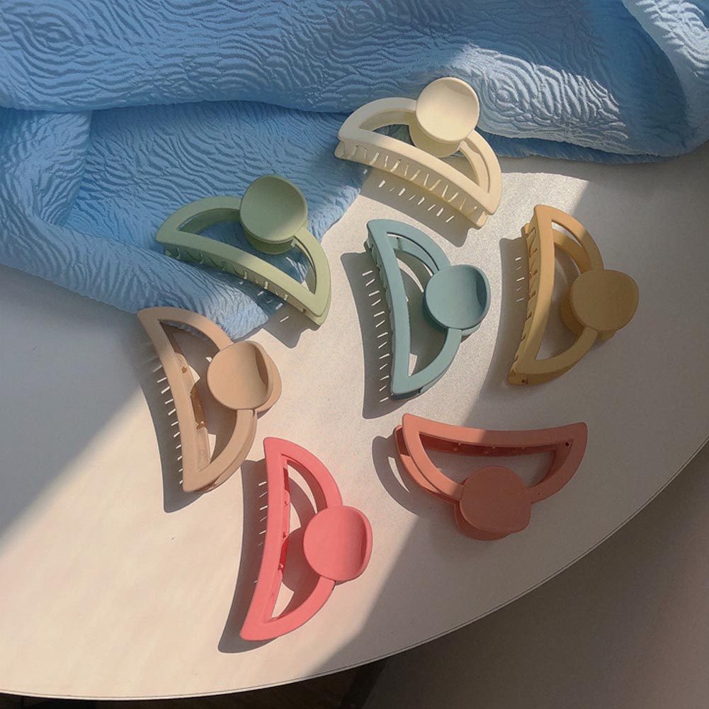 Kẹp Tóc Màu Sắc Kẹo Ngọt Họa Tiết Hình Học Thời Trang Hàn Quốc