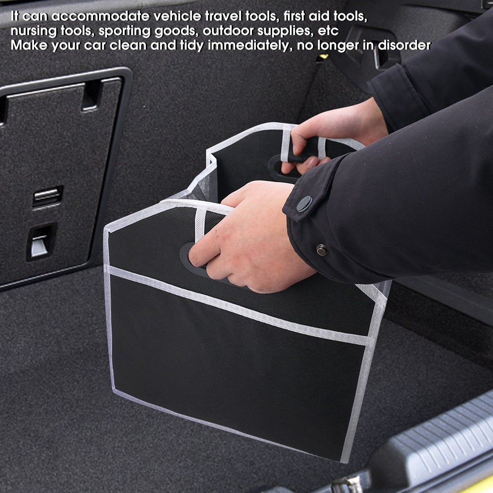 Túi Vải Không Dệt Đựng Đồ Cho Xe Hơi 50 * 32 * 31.5cm