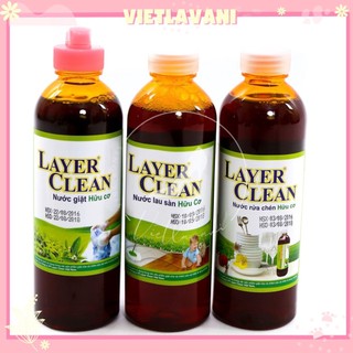 Nước giặt hữu cơ Layer Clean 300ml - An toàn cho bé và gia đình