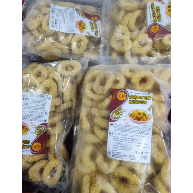 Gà Nugget vòng chiên giòn 1kg