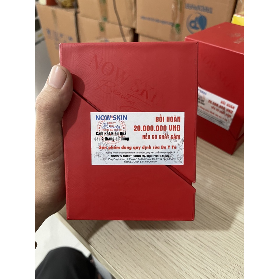 Viên uống đẹp da cải thiện nội tiết tố Now Skin Beauty hỗ trợ trắng da giảm sạm nám và nếp nhăn hiệu quả. Hộp 30 viên