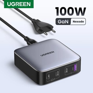 Sạc nhanh 4 cổng 65w - 100w ugreen cd327, cd328