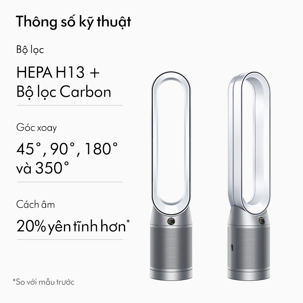 Máy lọc không khí Dyson Purifier Cool ™ TP07 (Trắng/Bạc)