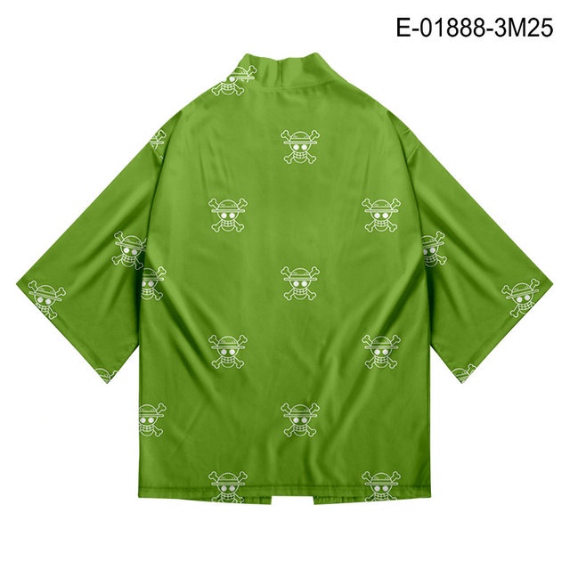 Áo Choàng Kimono In Hình One Piece 3D Thời Trang Dành Cho Nam Nữ