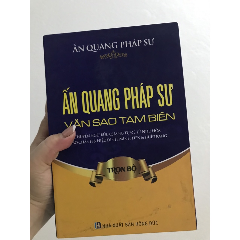 Sách - Ấn Quang Pháp Sư Văn Sao Tam Biên ( trọn bộ 4 cuốn)