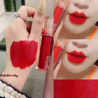 [BA08 Đỏ Ruby]  Son B.A Ver4 Không Chì Mềm Môi Siêu Lì