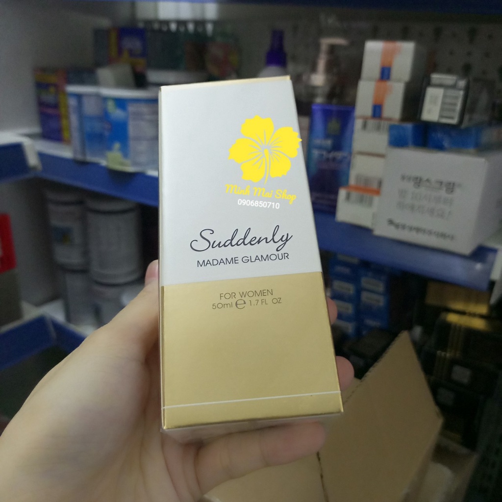 {Chính hãng - Ảnh thật} Nước hoa suddenly madame glamour 50ml chính hãng