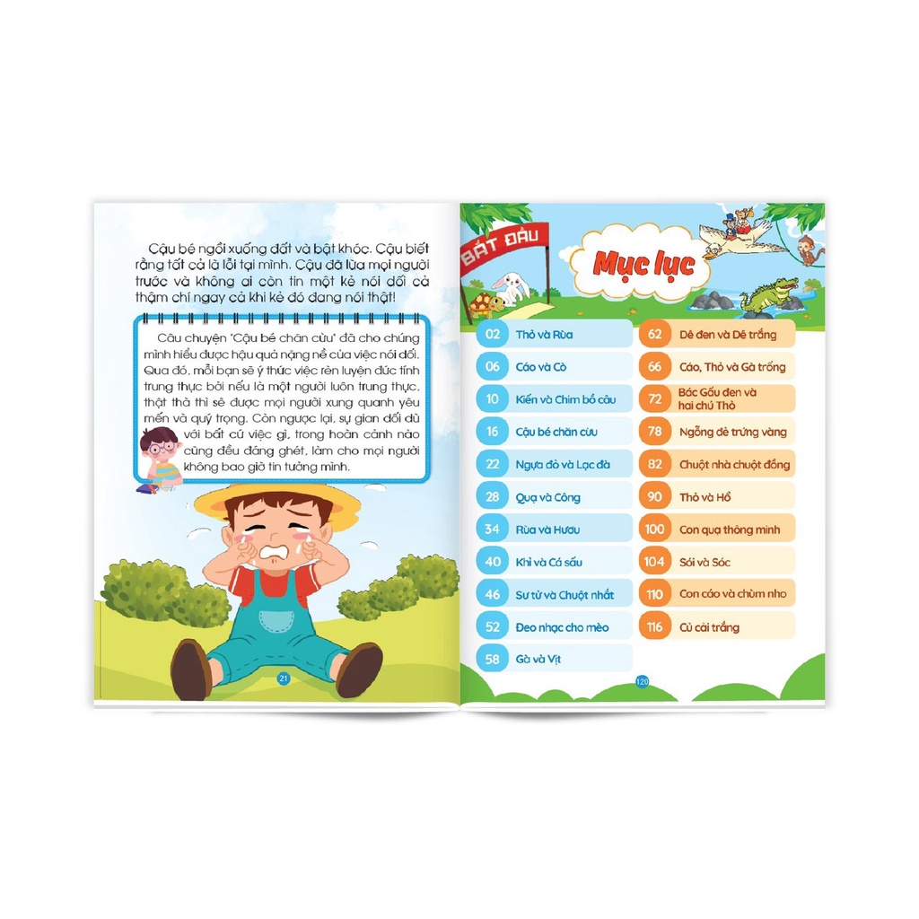 Sách - Truyện Ngụ Ngôn Hay Nhất - 10 Phút Mỗi Ngày Kể Chuyện Cho Bé - Bìa Cứng
