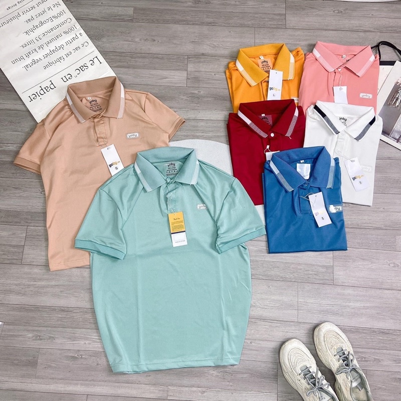 Áo Polo Yody Nam Nữ phông cột tay