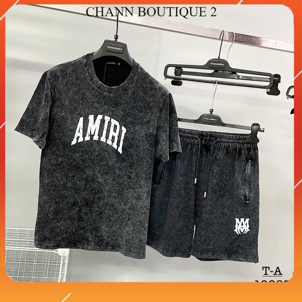 Đồ bộ hè nam B2, bộ cộc tay nam màu đen và trắng