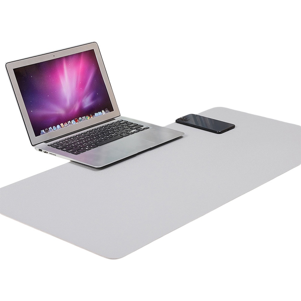 Tấm Lót Chuột Giả Da Họa Tiết Hoa Hướng Dương Hai Mặt Chống Thấm Nước Tiện Dụng Ốp