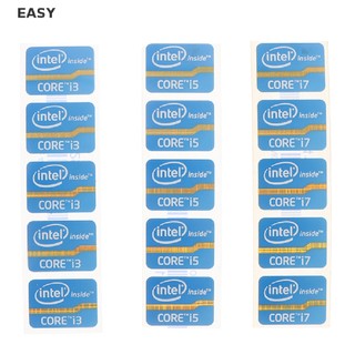 Sticker Logo Fantastictrip Dán Laptop Intel Core i3 i5 i7 Ea ultrabook Nhãn Dán logo laptop intel core i3 i5 i7 vn