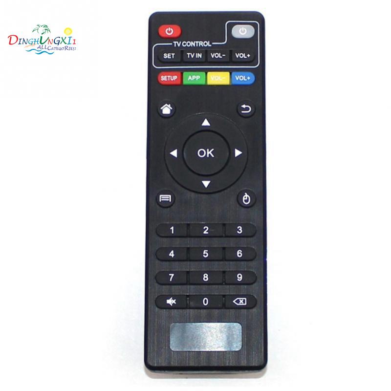 Điều Khiển Từ Xa Bằng Nhựa Màu Đen Chất Lượng Cao Cho TV Không Dây MXQ PRO M8S V88 / T95X / T9 Android 4.4
