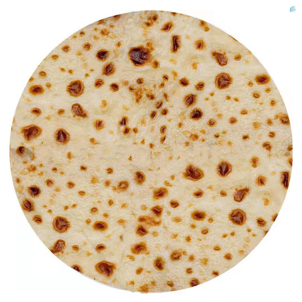 (s2mwvn) Chăn Lông Nhung Hình Bánh Burritos Tortilla Khổng Lồ Mềm Thoải Mái Cho Người Lớn Và Trẻ Em