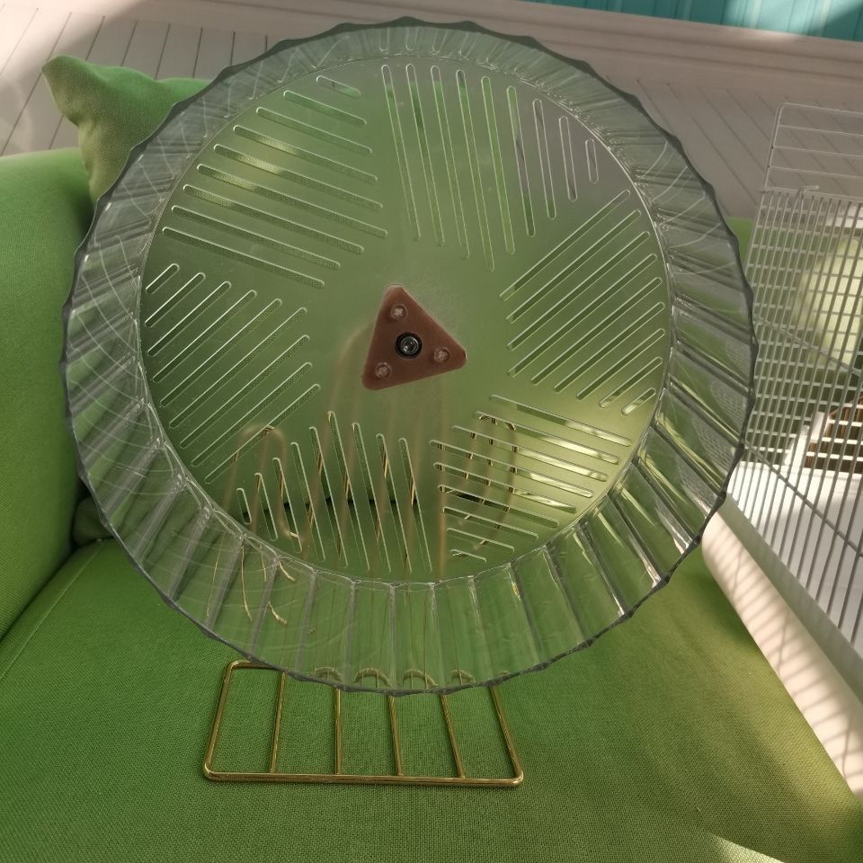 Giá đỡ bánh xe chạy cho Chuột Hamster bánh xe thể thao bánh xe chạy không tiếng ồn cho Chuột Hamster