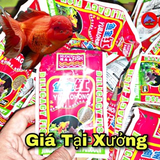 Thức ăn cho cá Vàng bịch 25g dạng viên nổi 1mm