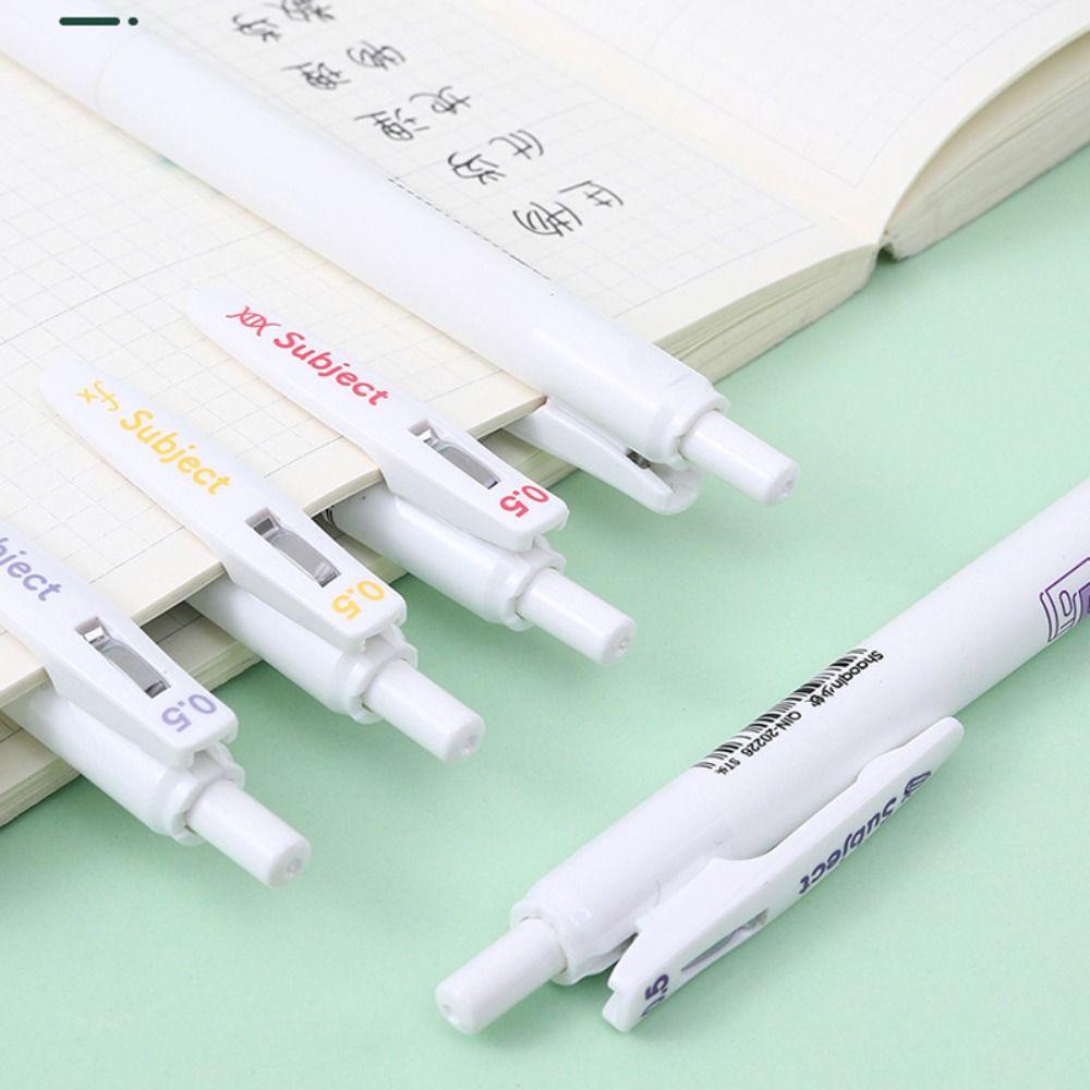 Set 6 Bút Mực Gel Họa Tiết Hoa Tulip Hoạt Hình