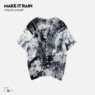 Áo Thun Loang Đen Trắng Oversize