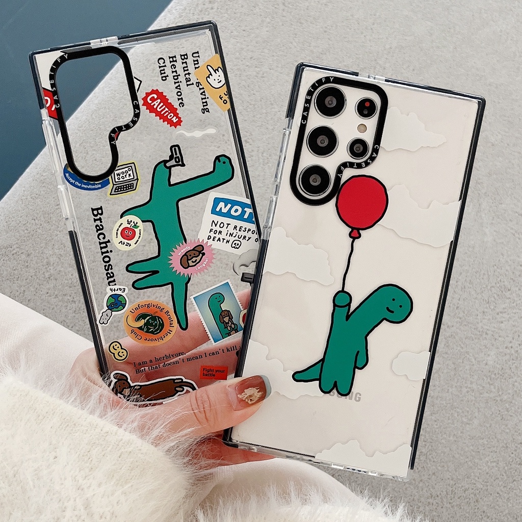 Ốp Điện Thoại TPU Hình Khủng Long Cho Samsung s23ultra s23 s22 + s22ultra s21 21 + s21ultra s20 s20 + s20ultra