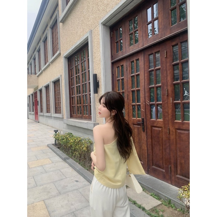 Áo Thun Mùa Hè Hàn Quốc 2023 Thắt Nơ Cho Nữ