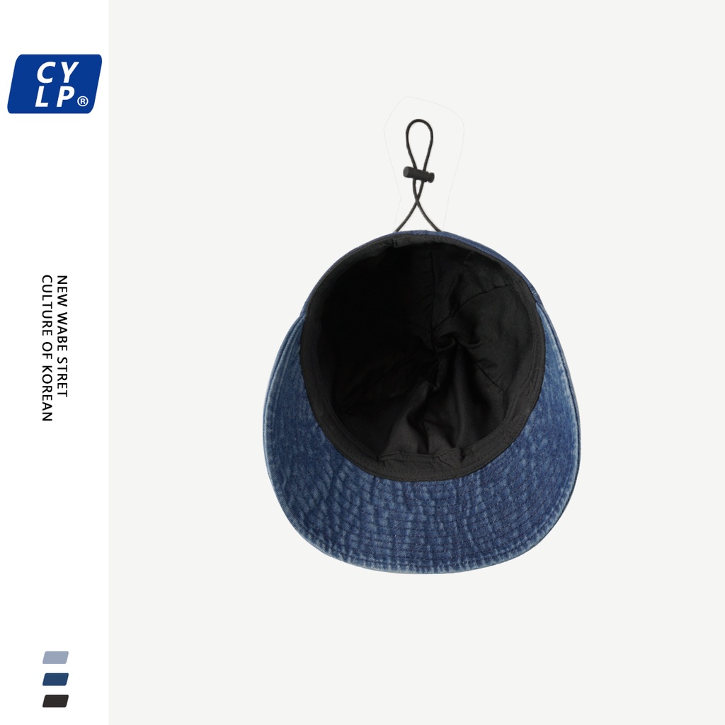 Nón Denim Rộng Vành Màu Nhuộm Phong Cách Nhật Bản Thời Trang Xuân Hè Cho Nữ