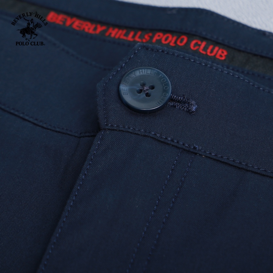 Beverly Hills Polo Club - Quần short Nam Slim Fit BLU XANH ĐEN- BHPC QKSS22V012