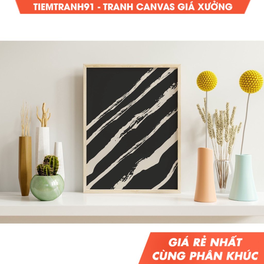 Tranh treo tường Black and Beige Wall Art, Neutral Wall Art, Gallery Wall Art, Matisse Art,Museum  P
