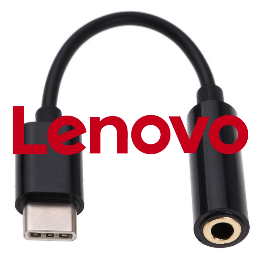 Đầu chuyển đổi LENOVO cổng tai nghe Type C sang 3.5mm thích hợp cho Xiaomi 8SE 6X