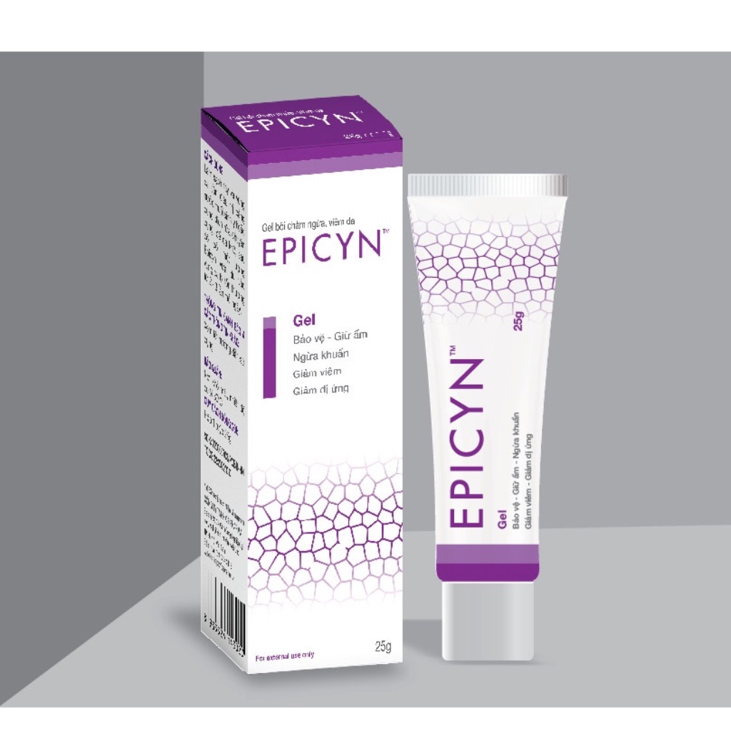 EPICYN - Gel bôi viêm da cơ địa, chàm ngứa, dị ứng, viêm da tiết bã - Nhà Thuốc An Đức