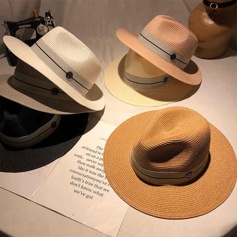 Stylish retro wide-brimmed hat for men